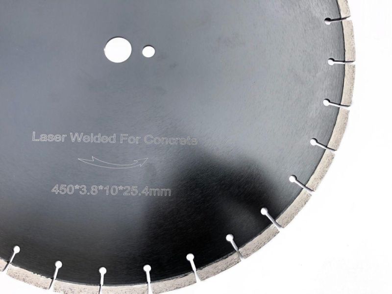 Hot Pressed or Laser Welded Concrete Asphalt Cutting Diamond Discs