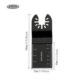 Strongest 35*40mm Quick Release Hcs Multi Toos Blades for Wood and Plastic with Plastic Box