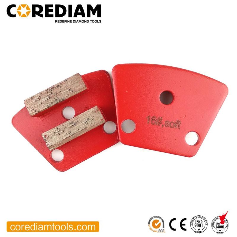 Medium 100/120 Grinding Heads with 2 Segments/Diamond Tool/Grinding Plate-Redi Lock Type