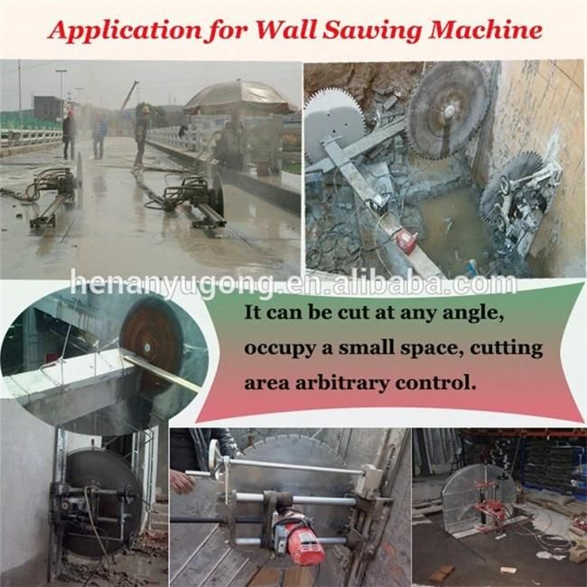 Concrete Wall Saw Cutting Tools Machine Hydraulic and Electric Automatic Diamond Brick Wall Saw