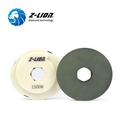 5&quot;/125mm Resin Bond Snail Lock Diamond Polishing Edge Disc for Granite Marble