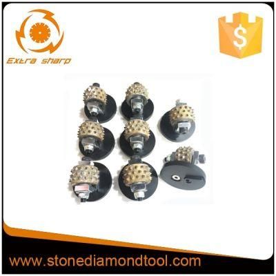 Diamond Bush Hammer Roller for Litchi Surface Power Tools