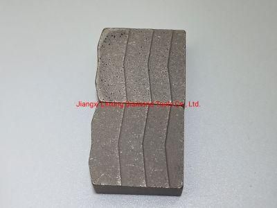 2500mm Single Granite Diamond Segment Tips Cutter Saw Blade Segment Tools