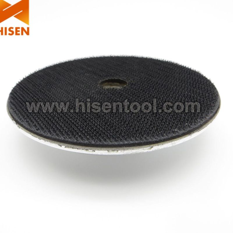 4 Inch M14 Aluminum Velcro Backer Pad for Grinder Machine