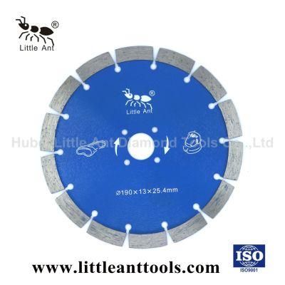 190mm Blue Stone Diamond Sintered Saw Blade