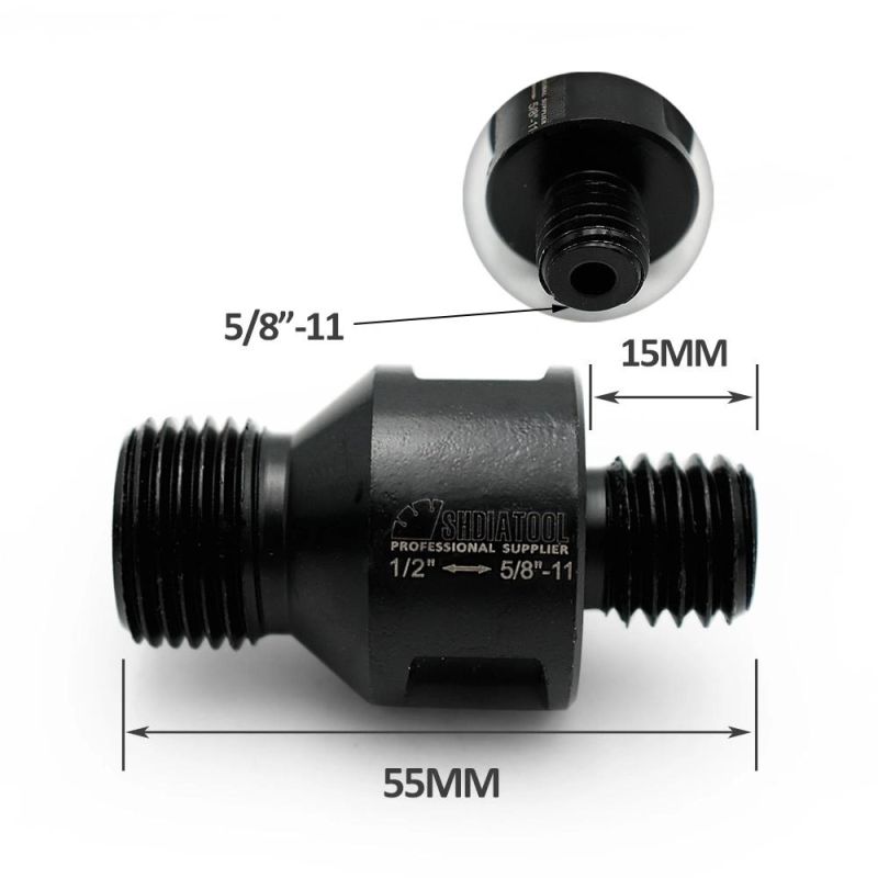 Adapter for 5/8-11 to 1/2 Inch