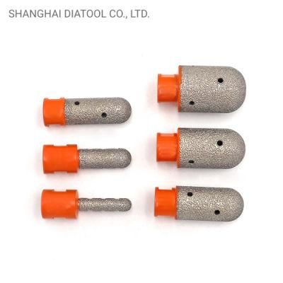 Vacuum Brazed Diamond Finger Bits Milling Bits for Tile, Stone, Countertop