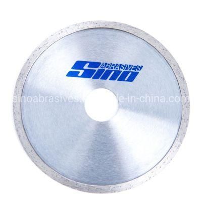 Continuous Rim Type Dry Sintered Diamond Blade for Porcelain Cutting