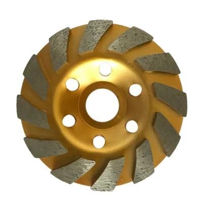 Factory Direct 4&quot; Cup Shaped Diamond Grinding Wheel for Stone/Marble/Granite