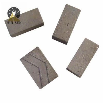 Huisen Sharpness Stone Cutter Saw Blade Teeth Granite Cutting Diamond Segment