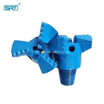 Three Wings Water Well Drilling Drag Bit, PDC Drag Bit, PDC Bit, Diamond Flat Bit