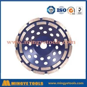 Double Row Diamond Grinding Cup Wheel for General Masonry Material