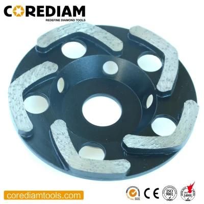115mm F Segment Diamond Grinding Cup Wheel for Concrete
