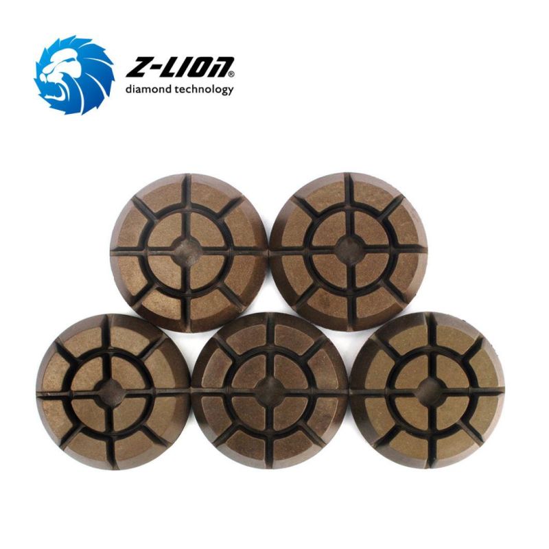 Diamond Metal Filling Resin Bond Transitional Polishing Pad for Concrete Floor Terrazzo Floor Zl-16km