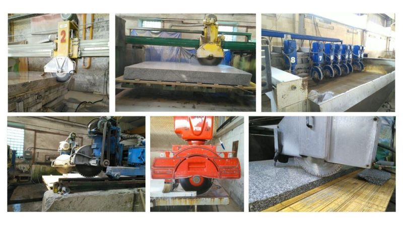 350mm 400mm Granite Marble Diamond Saw Blade for Stone Slab Edge Cutting