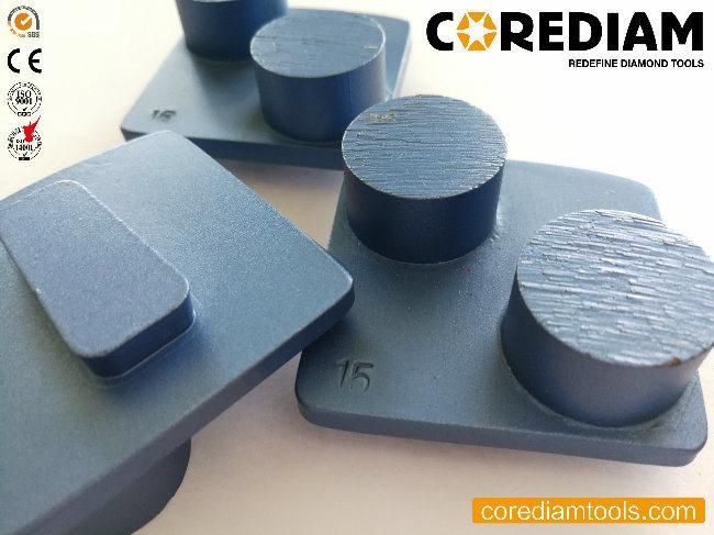 6#-200# Redi Lock Diamond Grinding Plates for Concrete Grinding