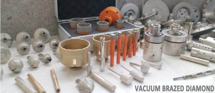 Vacuum Brazed Diamond Drum Wheel/Finger Bit Tool