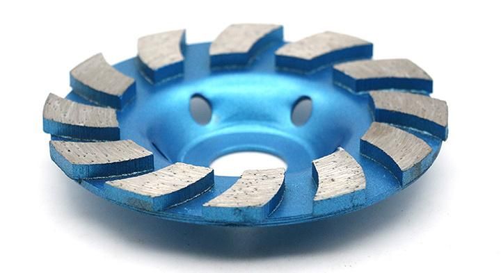 Diamond Cup Grinding Wheel Turbo Row Concrete Grinding Wheel Angle Grinder Disc for Stone Masonry Concrete