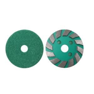 Double Round Segments Trapezoid Diamond Metal Bond Floor Grinding Plates for Concrete