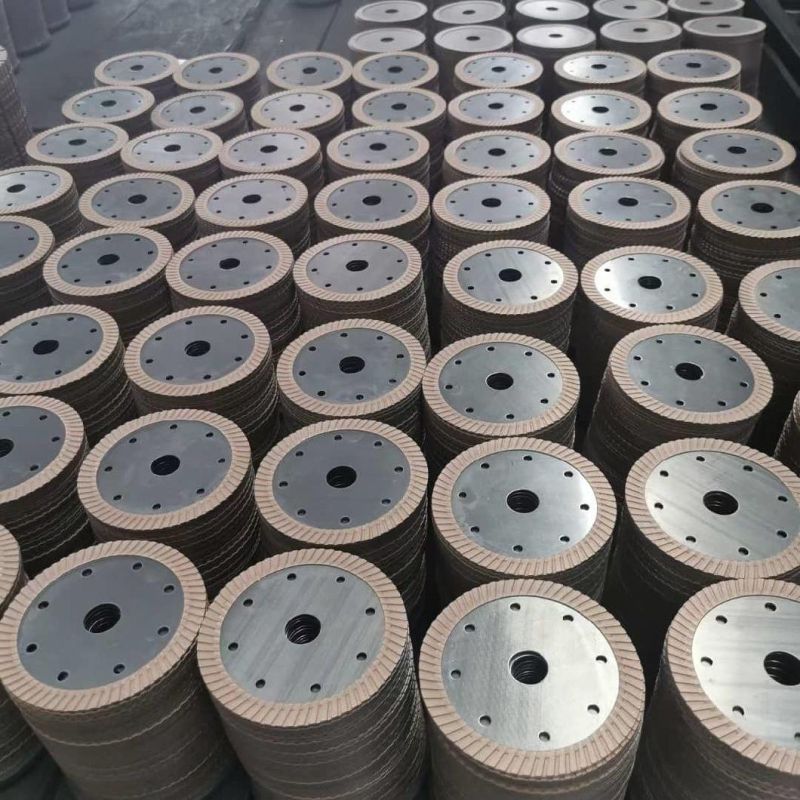 4′ ′ Dry Continuous Blade Saw Blade Circular Saw Cutting Tool for Ceramic