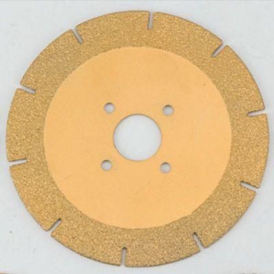 China Manufacturer Vacuum Brazed Diamond Blade for Stone