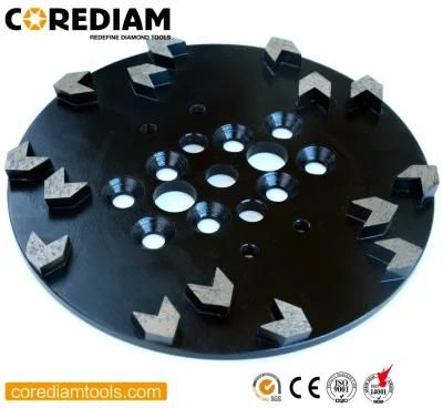 254mm Concrete Grinding Disc with Arrow Segments/Grinding Tools