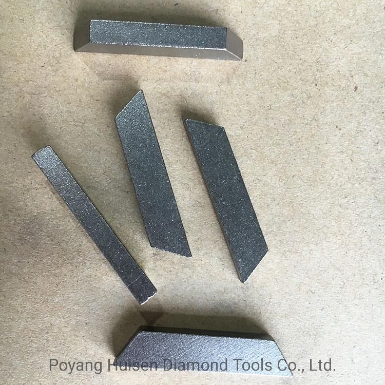 Stone Tools Saw Blade Teeth Diamond Gangsaw Segment for Cutting Marble