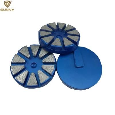 3 Inch 10 Segments Diamond Grinding Wheel for Floor Grinder