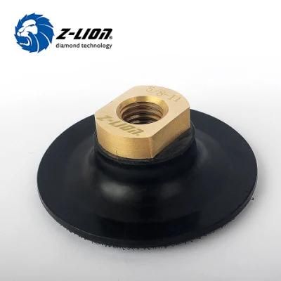 100mm Flexible Rubber Backing Pad for Hold Diamond Polishing Pads