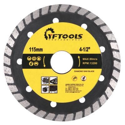 Hot Pressed Diamond Cutting Disc Turbo Type