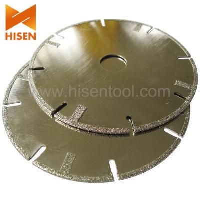 Electroplated Diamond Blades for Marble