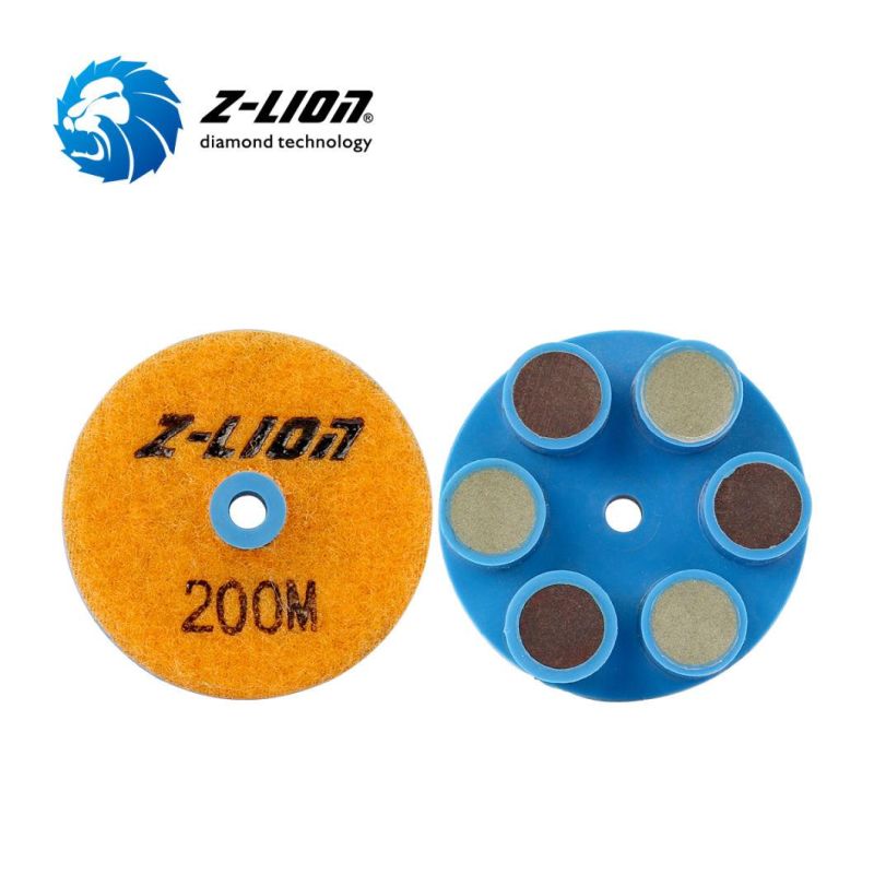 2" Diamond Resin Hybrid Polishing Pad Floor Grinding Tool