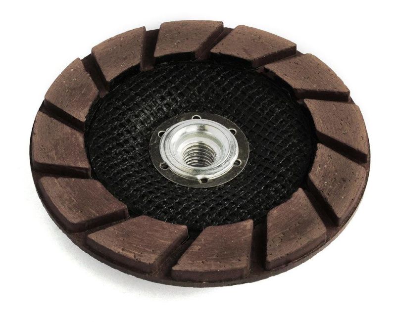 4 Inch 4.5 Inch 5 Inch 7 Inch Diamond Ceramic Bond Cup Grinding Wheel for Concrete Floor Zl-31