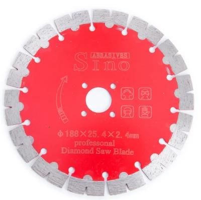 Supreme Laser Welded Diamond Saw Blade for Concrete Stone Brick Masonry