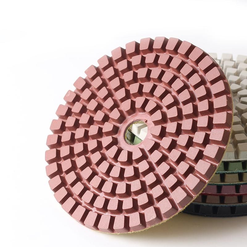 Specialized Flexible Wet Marble Grinding Diamond Polishing Pads