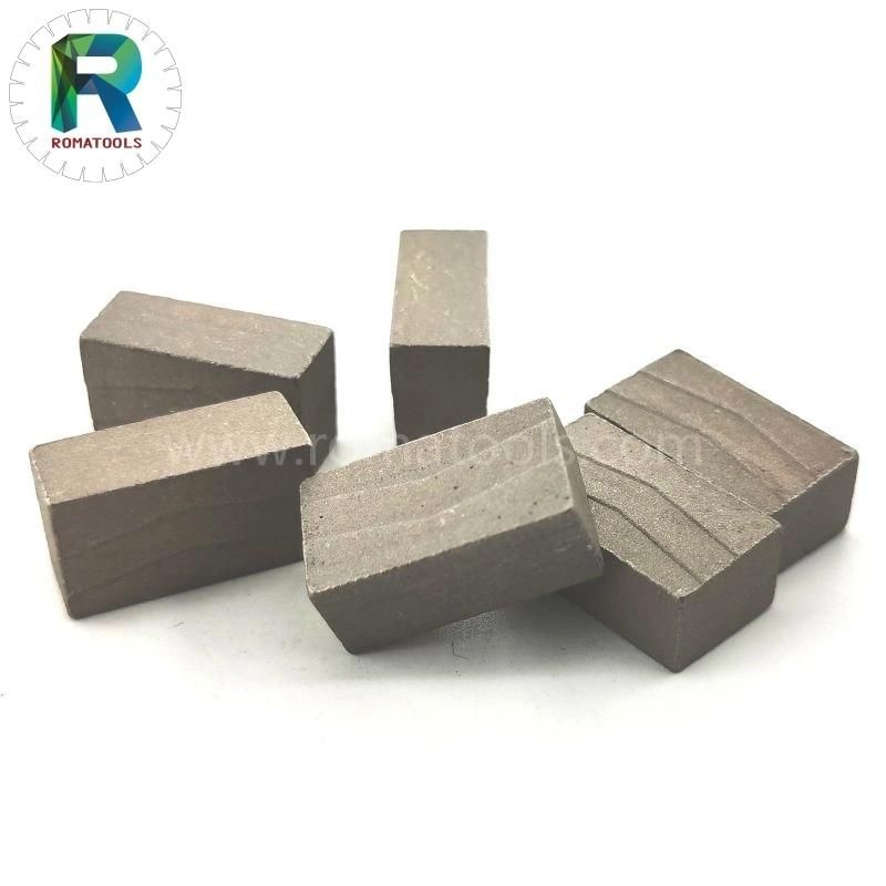 Romatools Customizated Fast Cutting Diamond Stone Diamond Segments for Granite