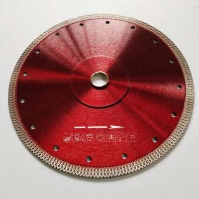 230mm Mesh V Type Turbo Diamond Saw Blade Diamond Cutting Disc for Tile