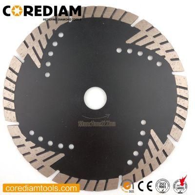7inch/180mm Sinter Hot-Pressed Turbo Blade for Stone Cutting/Diamond Tool