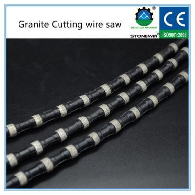Premium Quality Rubber Material Diamond Wire Saw for Stone Quarrying