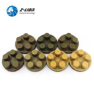 Zlion 3 Inch Wet Diamond Floor Polishing Pad for Concrete Floor Grinding