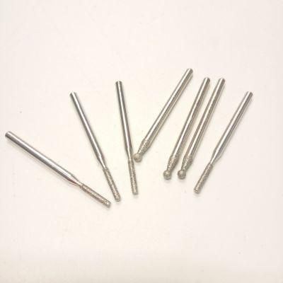 Needle Files Electroplated Diamond Mounted Points for Grinding Stone Shape