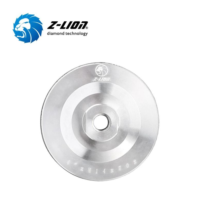 4inch Aluminum Base Turbo Wheel Cup for Granite Marble Surface Grinding