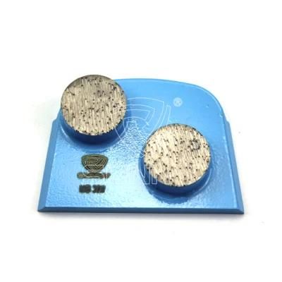 Diamond Grinding Shoe with Round Segment for Lavina Diamond Tooling