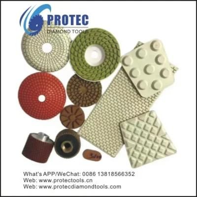 Diamond Convex Polishing Pad Bowl-Shaped Polishing Pad