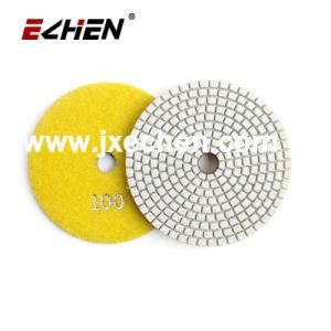 Wet Use Granite Marble Diamond Polishing Pad