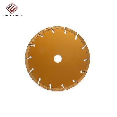 Segment Turbo Diamond PCD Saw Blade Silent Blade for Brick Ceramic Marble Cutting