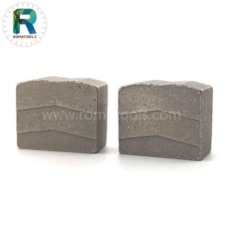 24X14/13X20mm D3000mm Granite Segments From Romatools