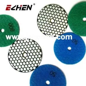 Diamond 4 Inch Flexible Dry Polishing Pad