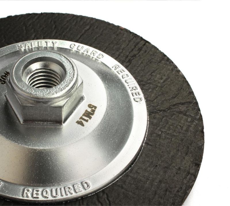 4 Inch 4.5 Inch 5 Inch 7 Inch Diamond Ceramic Bond Cup Grinding Wheel for Concrete Floor Zl-31