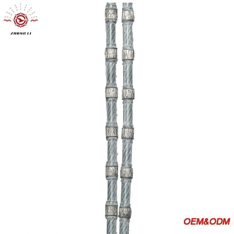 Diamond Wire Saw Rope for Granite Block Profiling Cutting